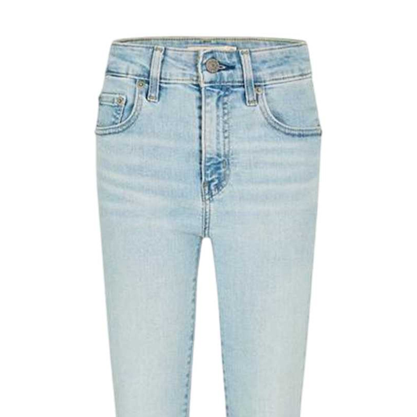 Long Shot - Close up - Levis Womens-Ladies 721 Denim Skinny Jeans