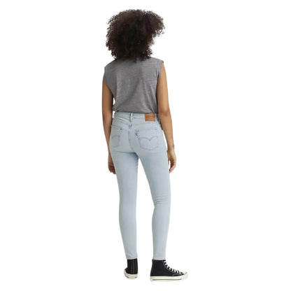 Cool View - Back - Levis Womens-Ladies 721 Denim Skinny Jeans