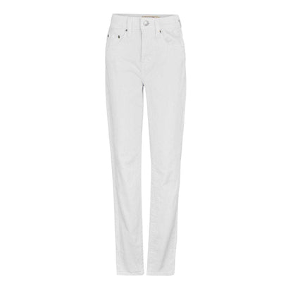 Western White - Front - Levis Womens-Ladies 721 Denim Skinny Jeans
