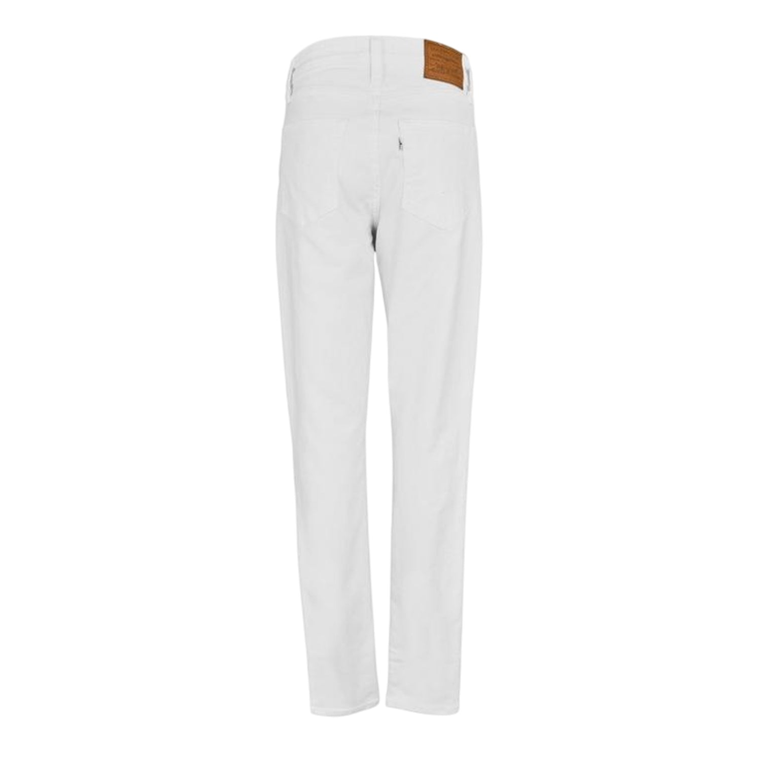 Western White - Back - Levis Womens-Ladies 721 Denim Skinny Jeans