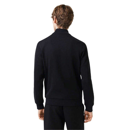 Black - Back - Lacoste Mens Full Zip Sweatshirt
