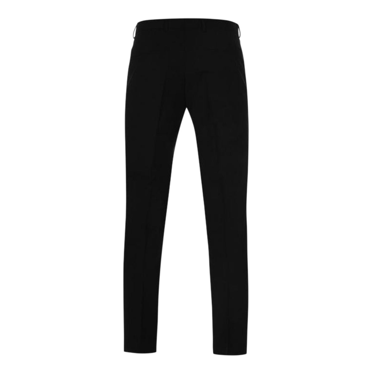 Black - Back - Hugo Mens Getlin Flex Pleated Slim Formal Trousers