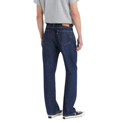 Blue - Back - Levis Mens Next One Straight Jeans