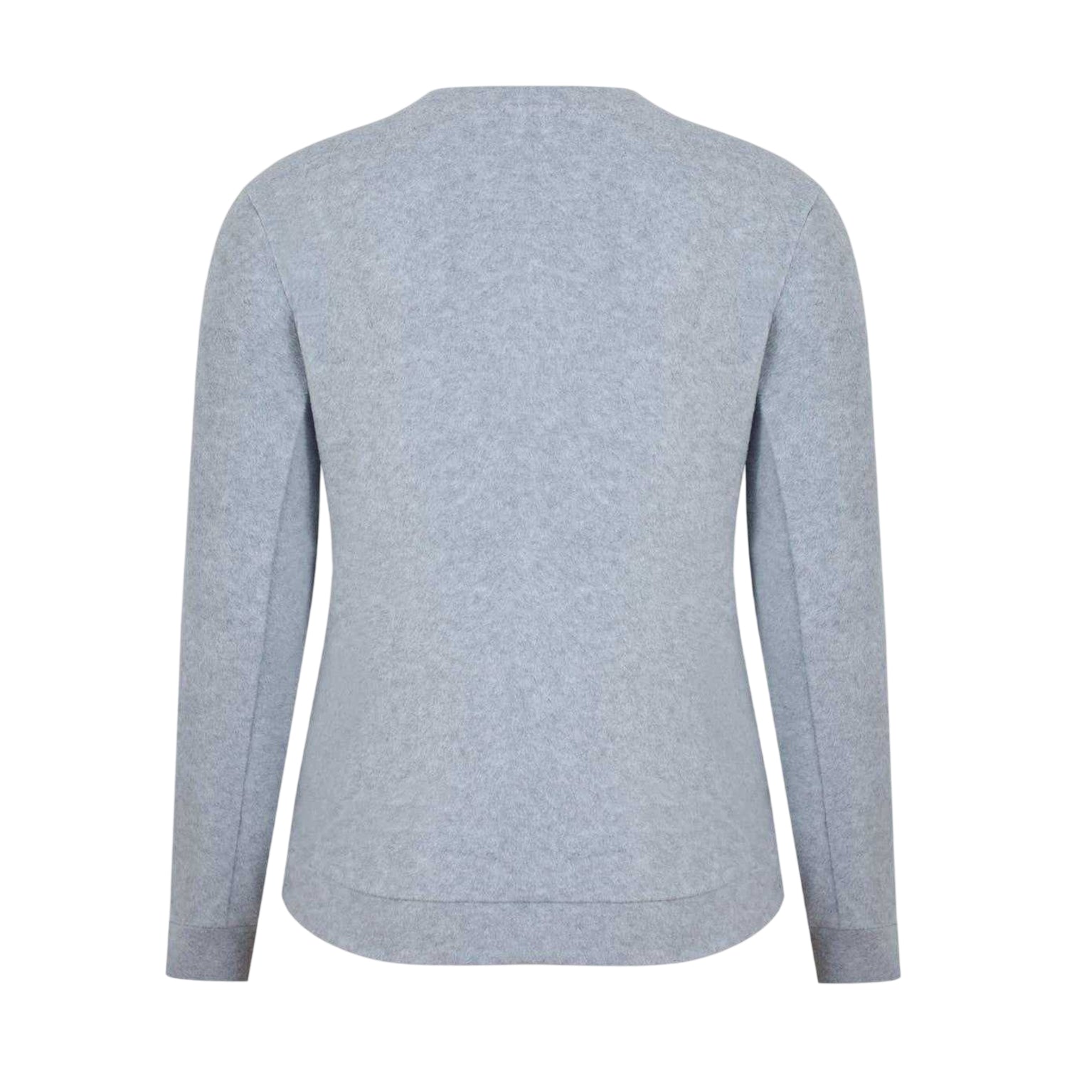 Light Grey - Back - Gelert Womens-Ladies Embroidered Fleece Sweatshirt