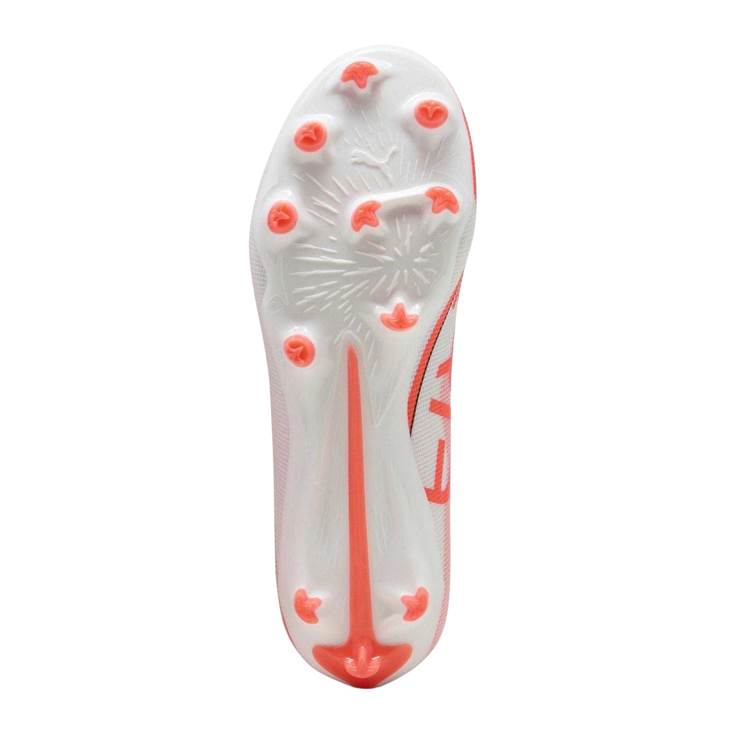 Puma White-Orange - Pack Shot - Puma Childrens-Kids Ultra Pro Firm Ground Football Boots