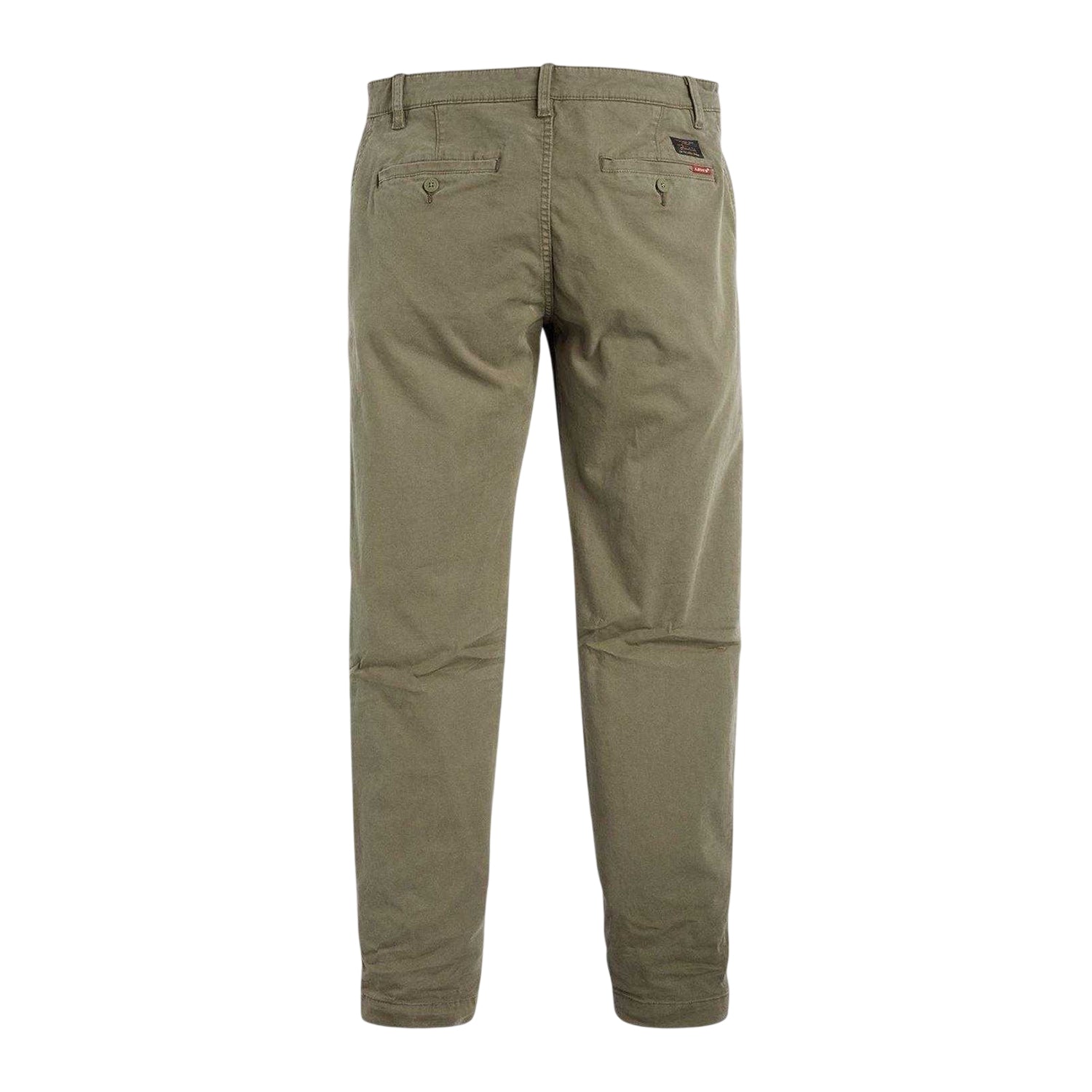 Olive Green - Back - Levis Mens Tapered Trousers