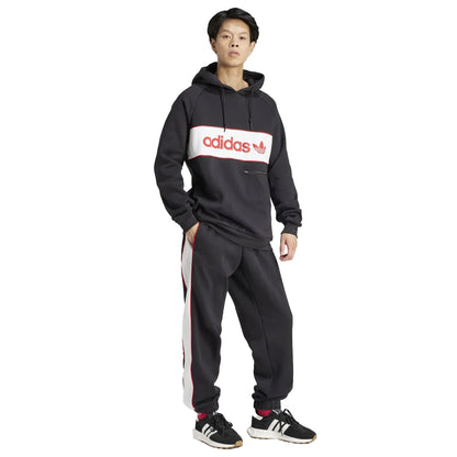 Black - Side - Adidas Mens NY Hoodie