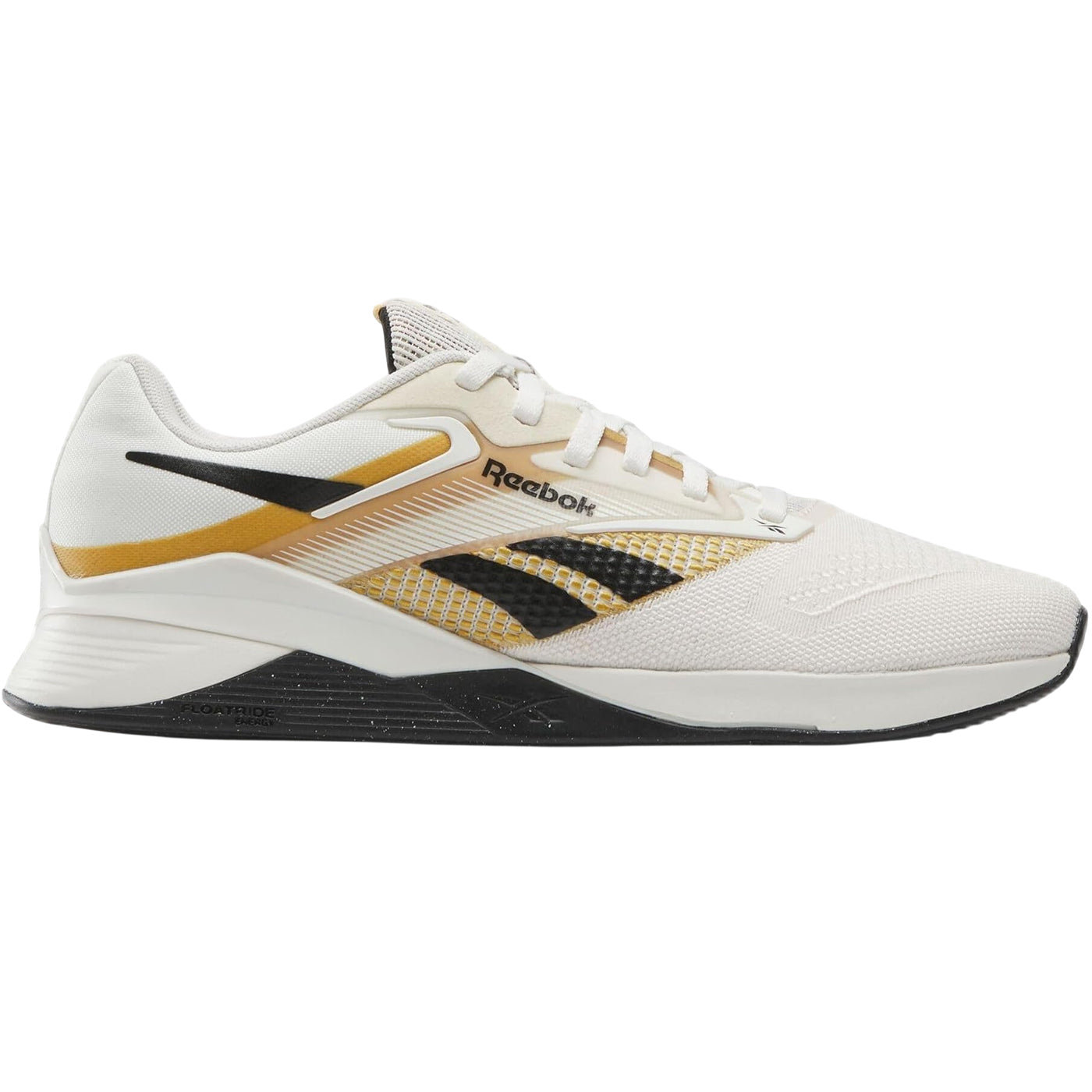 Chalk-Black-Retro Blue - Lifestyle - Reebok Mens Nano X4 Flat Trainers