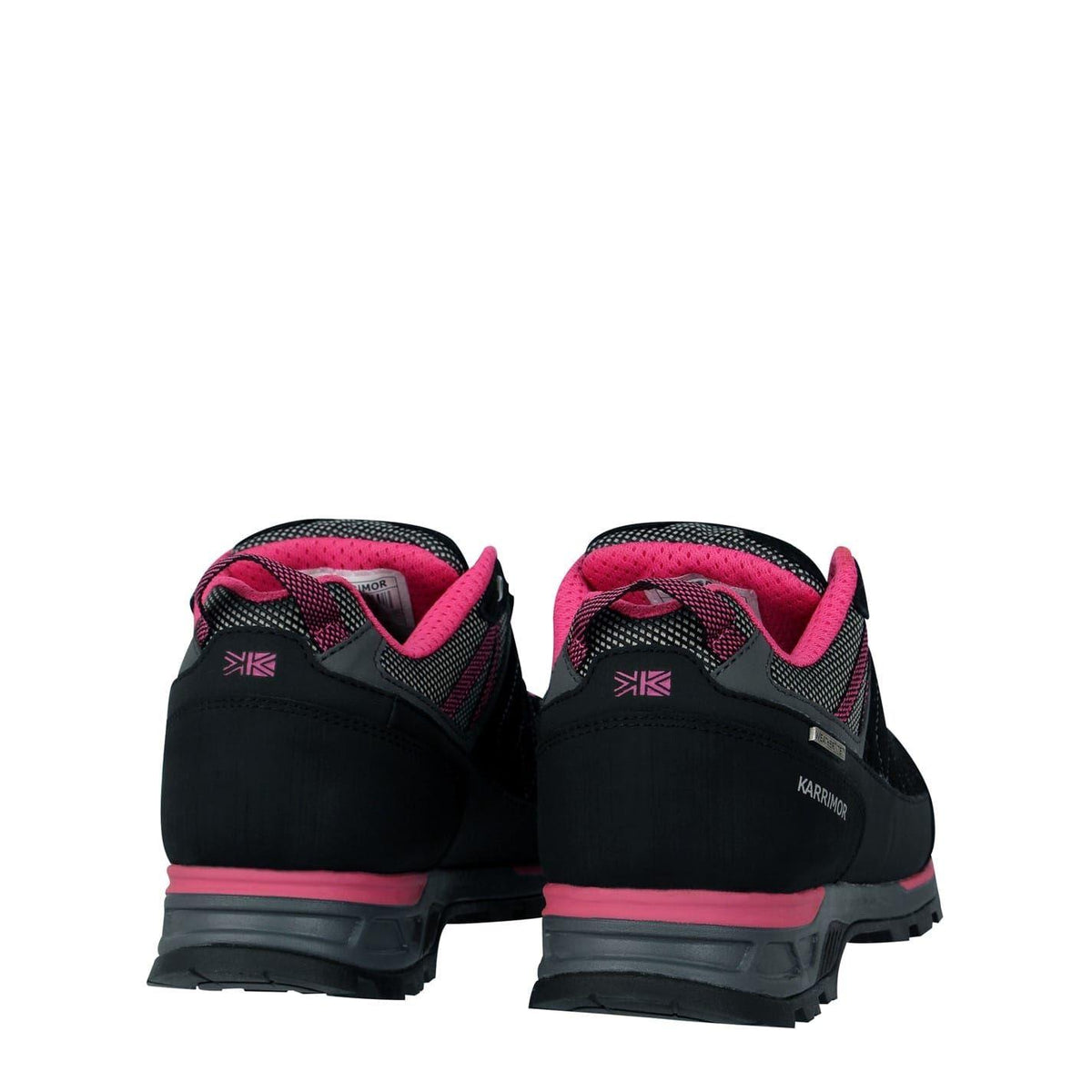 Black-Pink - Lifestyle - Karrimor Womens-Ladies Hot Rock Suede Waterproof Walking Shoes