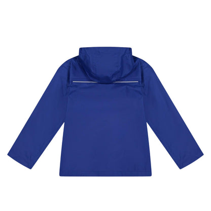 Mountain Blue - Back - Columbia Childrens-Kids JN48 Waterproof Jacket