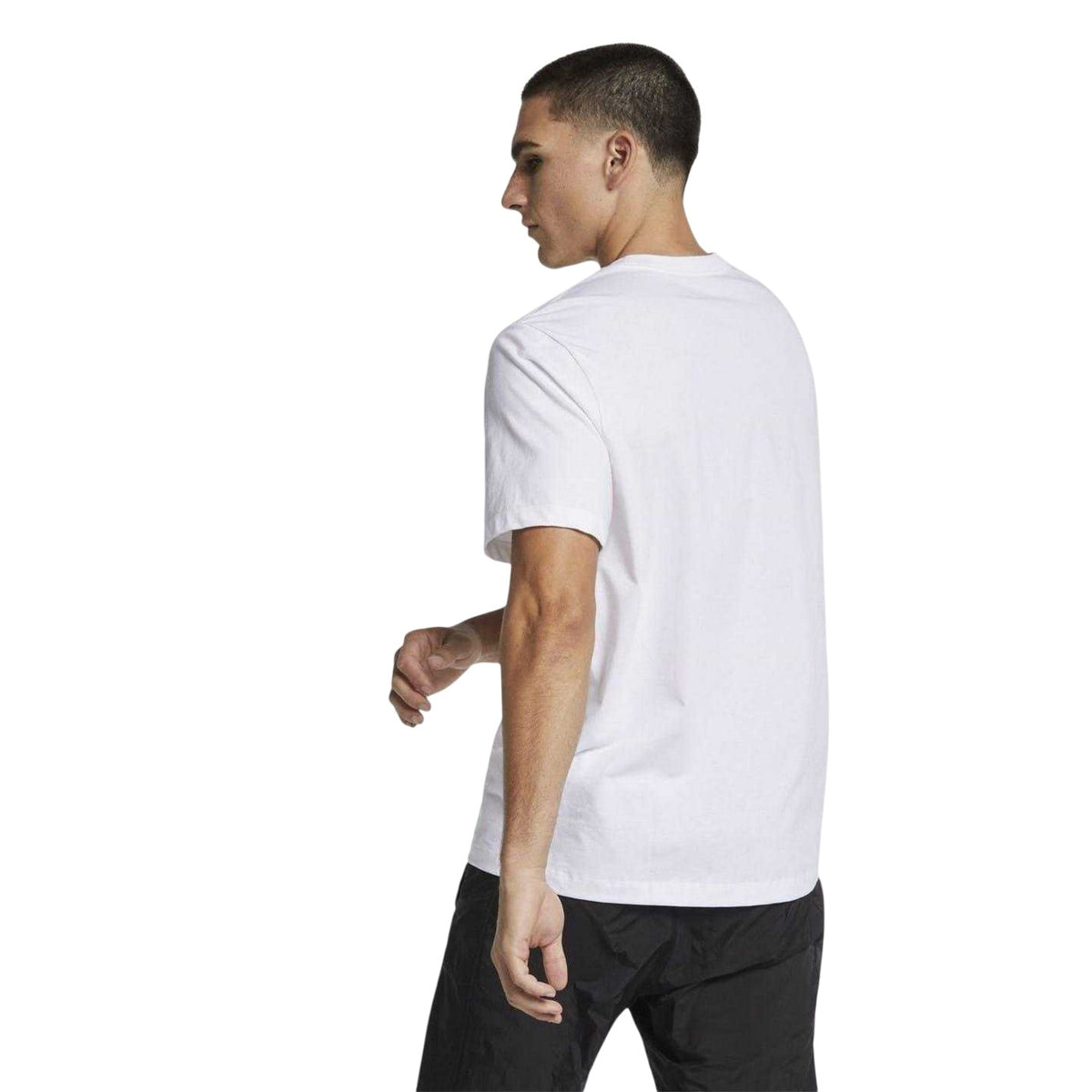 White-Black - Back - Nike Mens Jordan Flight Jump Regular T-Shirt