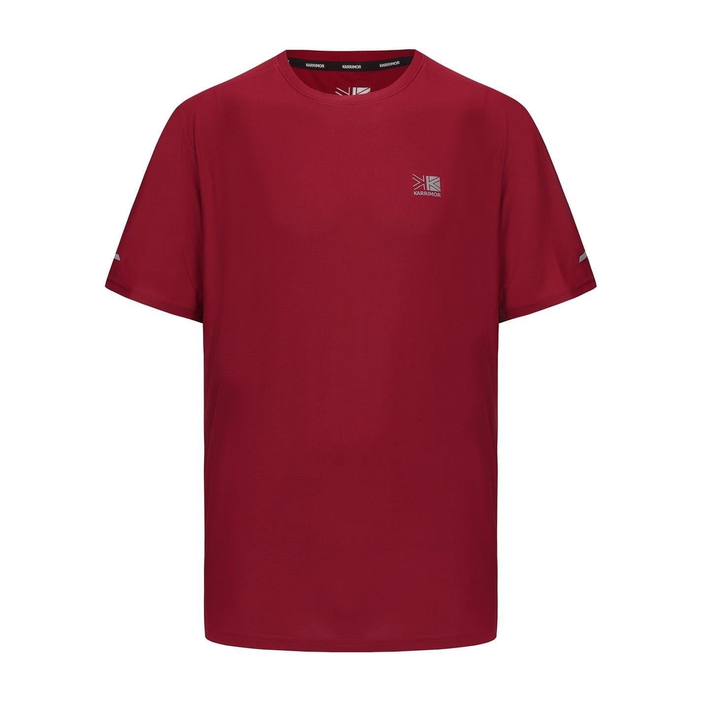 Burgundy - Front - Karrimor Mens Running T-Shirt