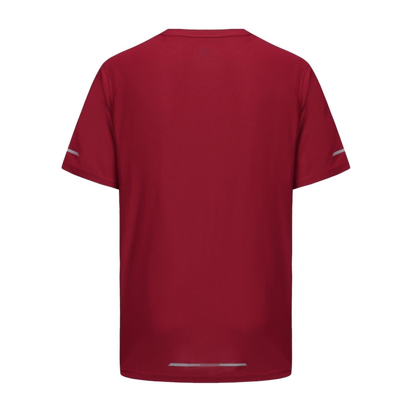 Burgundy - Back - Karrimor Mens Running T-Shirt