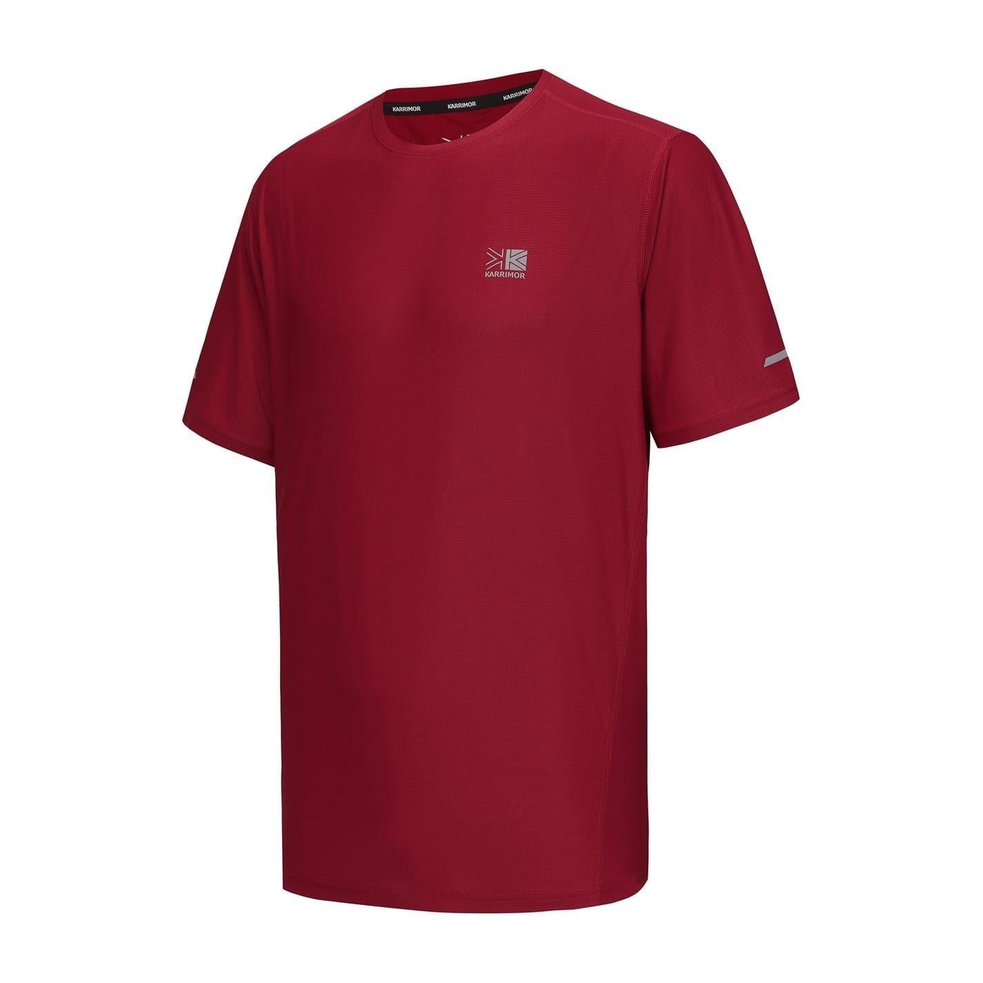 Burgundy - Side - Karrimor Mens Running T-Shirt