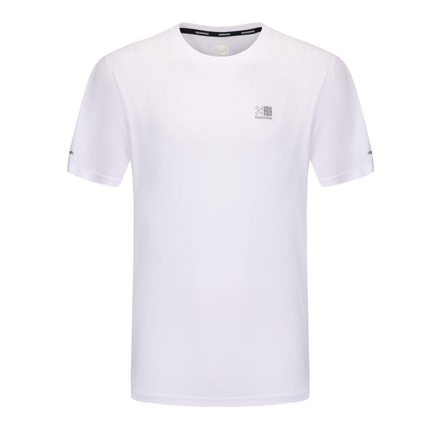 White - Front - Karrimor Mens Running T-Shirt