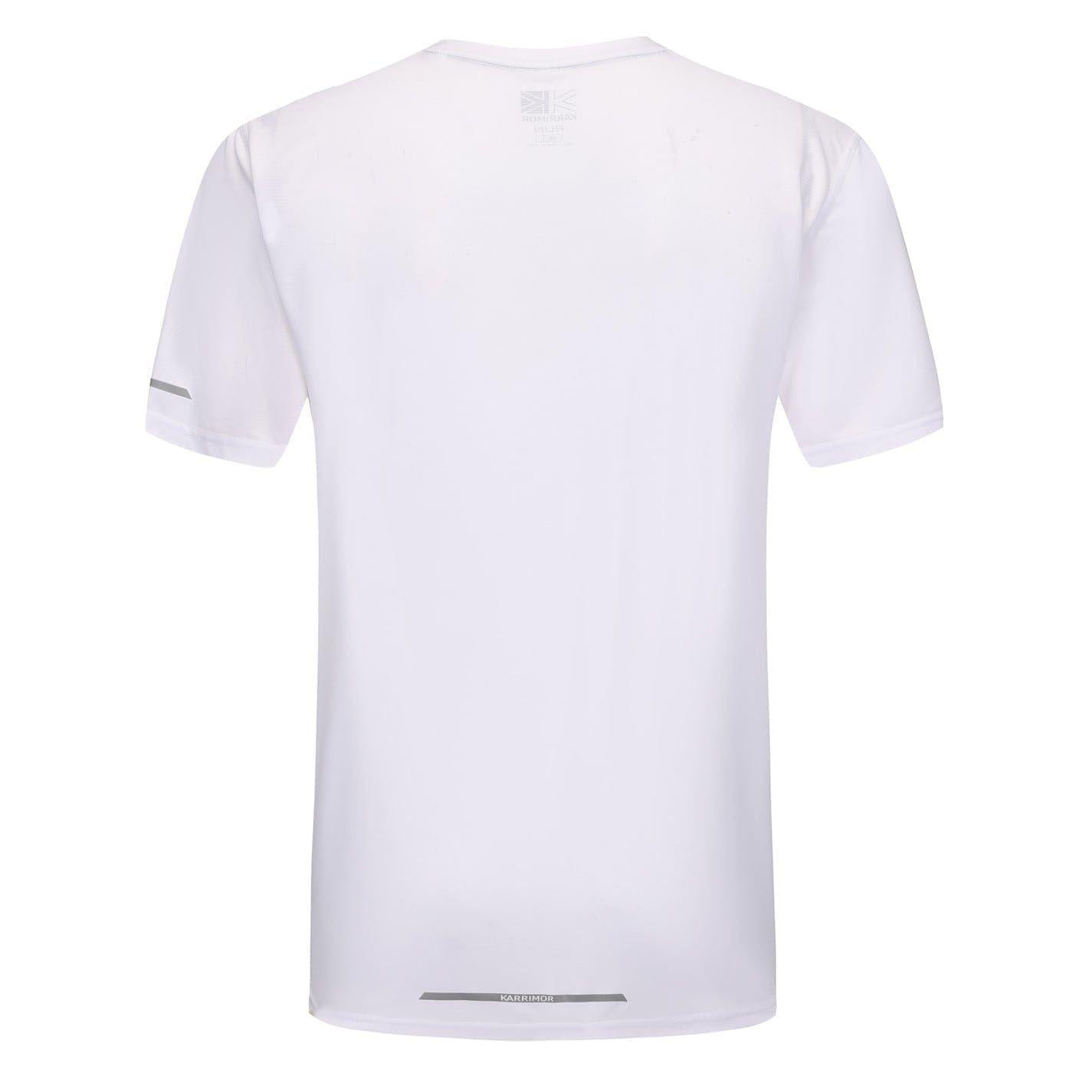 White - Back - Karrimor Mens Running T-Shirt