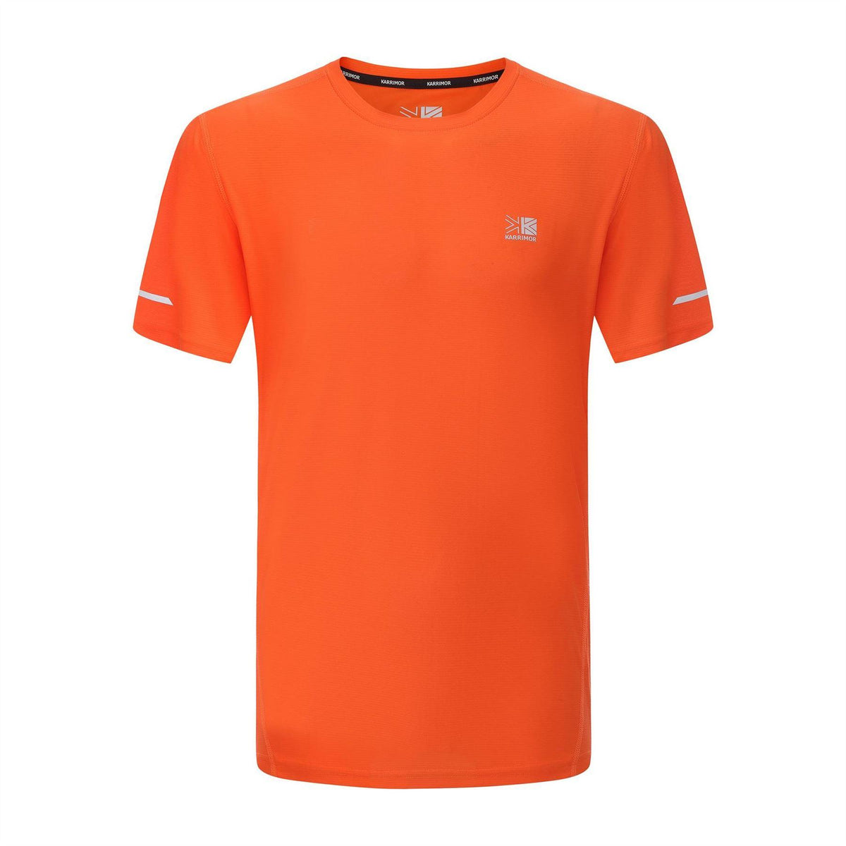 Fire Orange - Front - Karrimor Mens Running T-Shirt