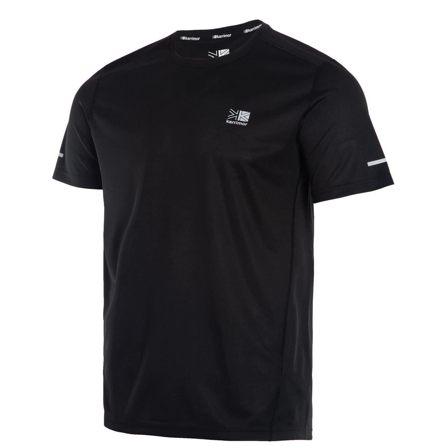 Black - Side - Karrimor Mens Running T-Shirt
