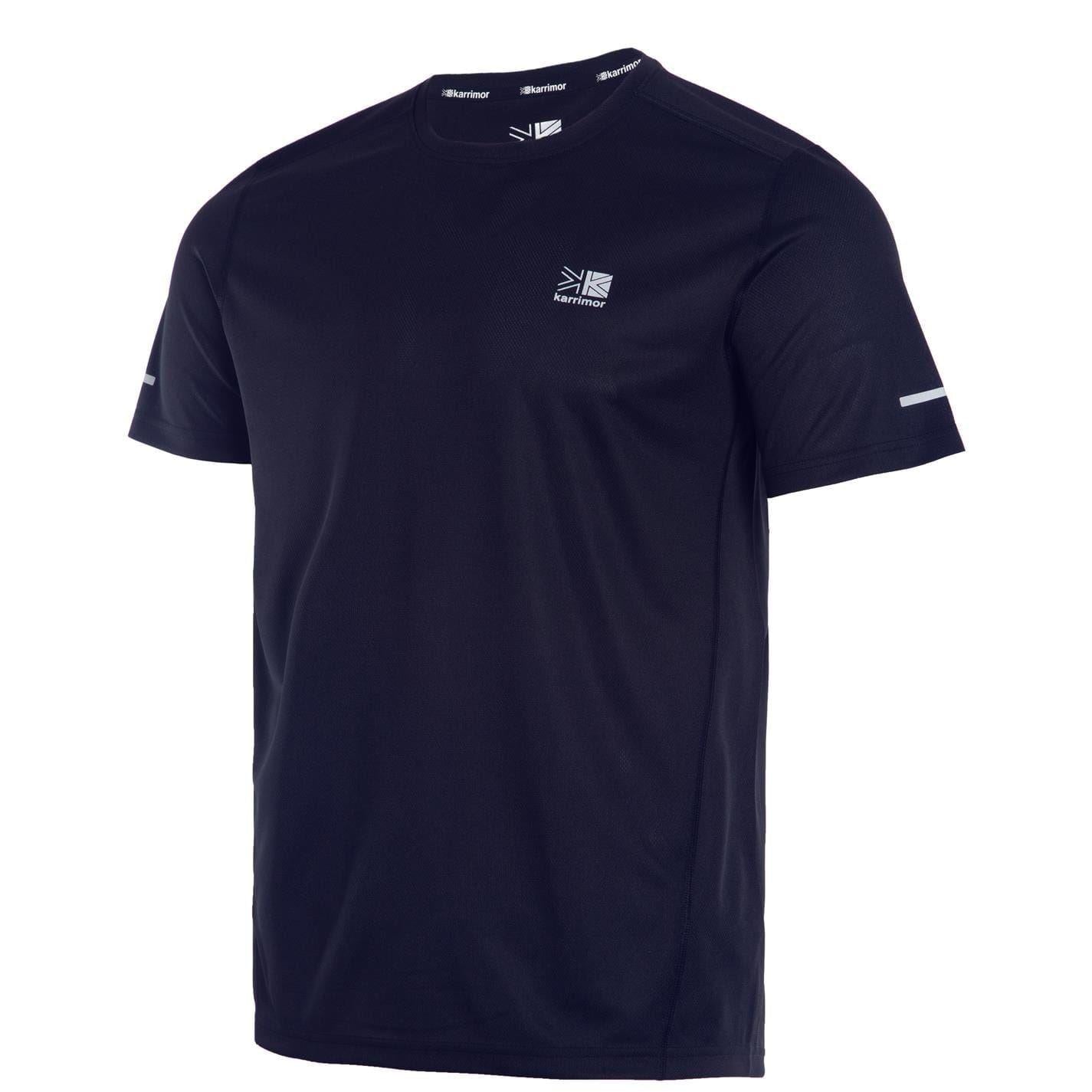 Navy - Side - Karrimor Mens Running T-Shirt