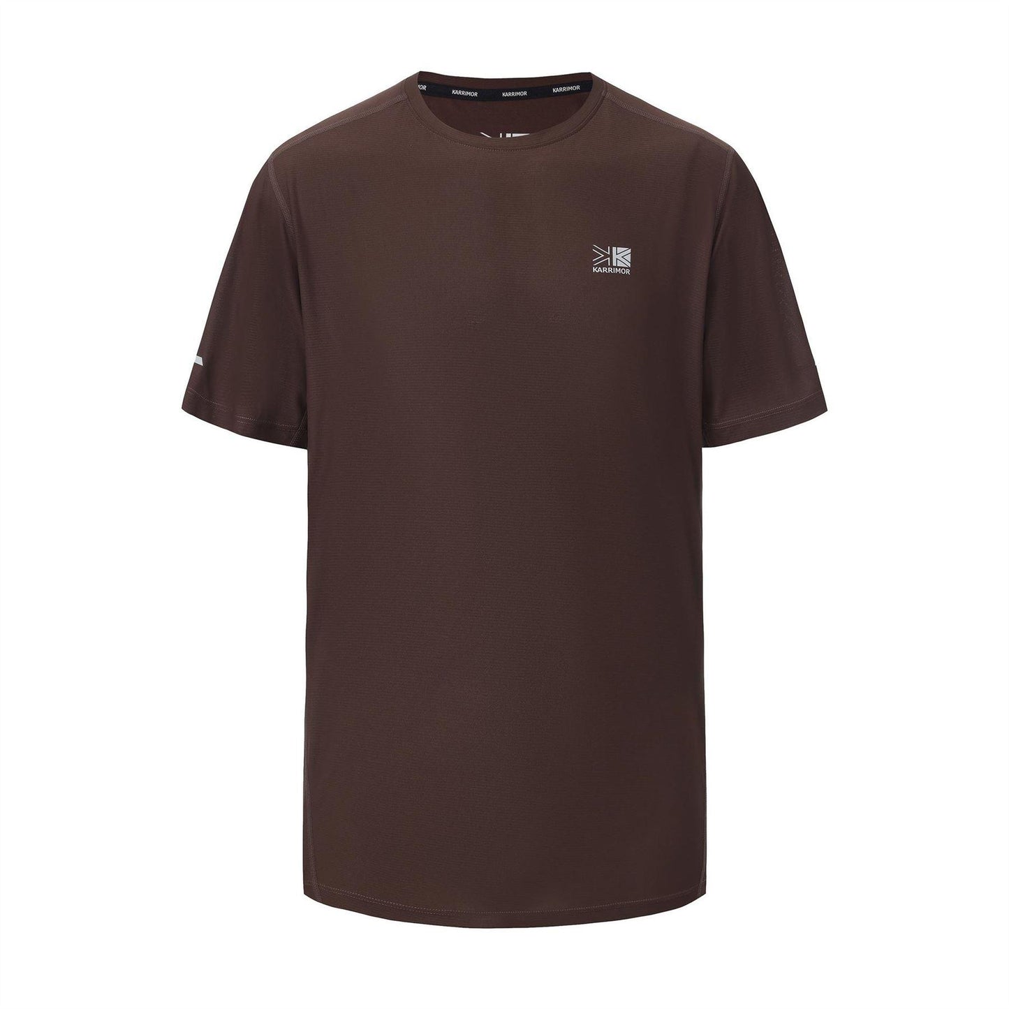 Chocolate Brown - Front - Karrimor Mens Running T-Shirt