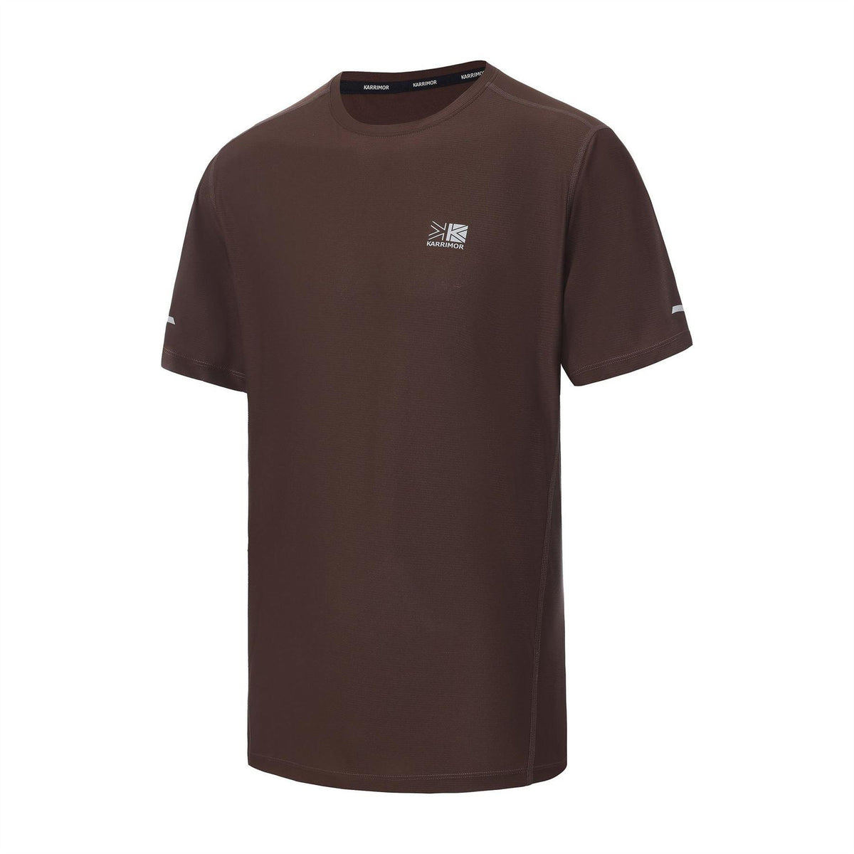 Chocolate Brown - Back - Karrimor Mens Running T-Shirt