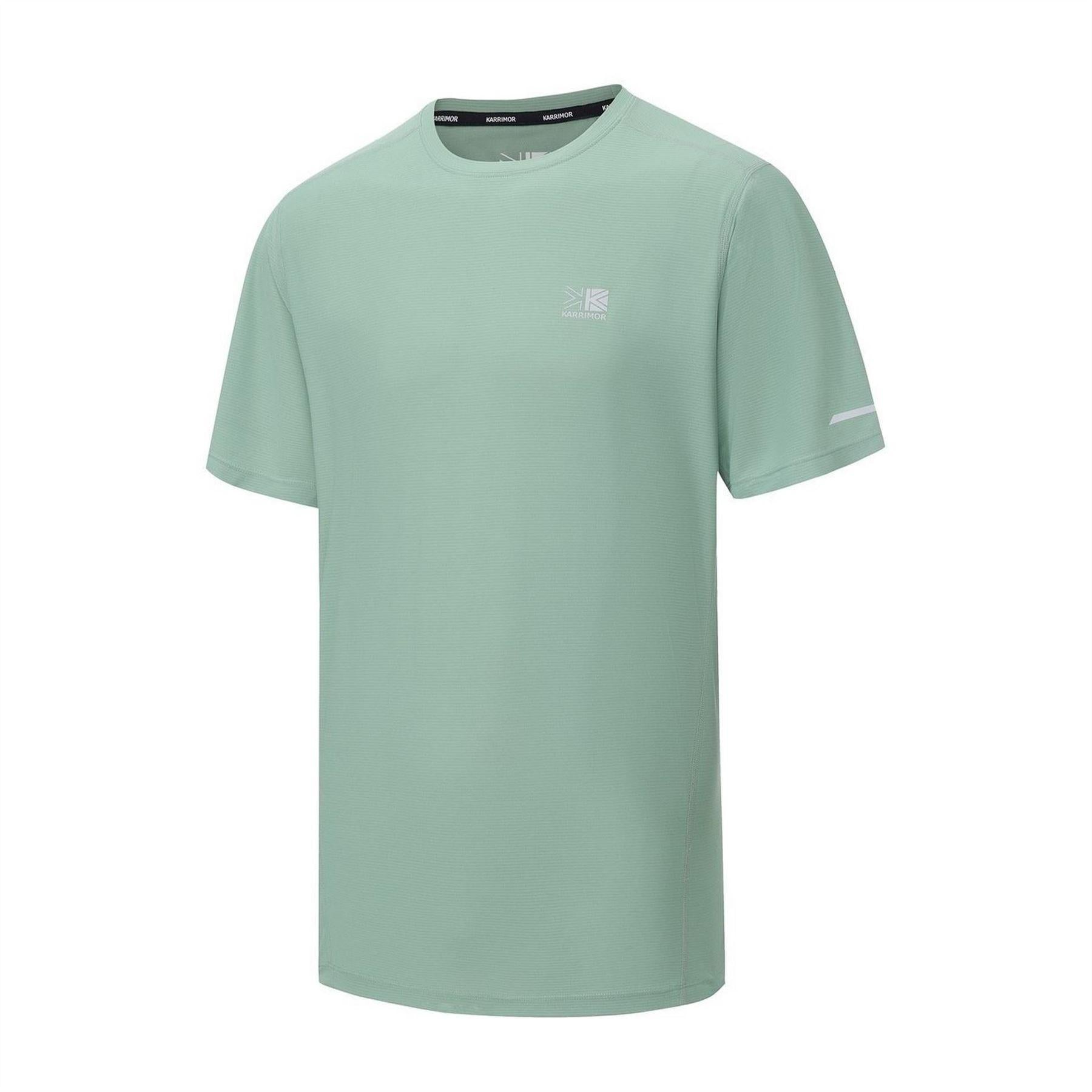 Sage Green - Back - Karrimor Mens Running T-Shirt