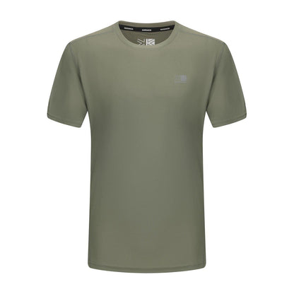 Khaki Green - Front - Karrimor Mens Running T-Shirt