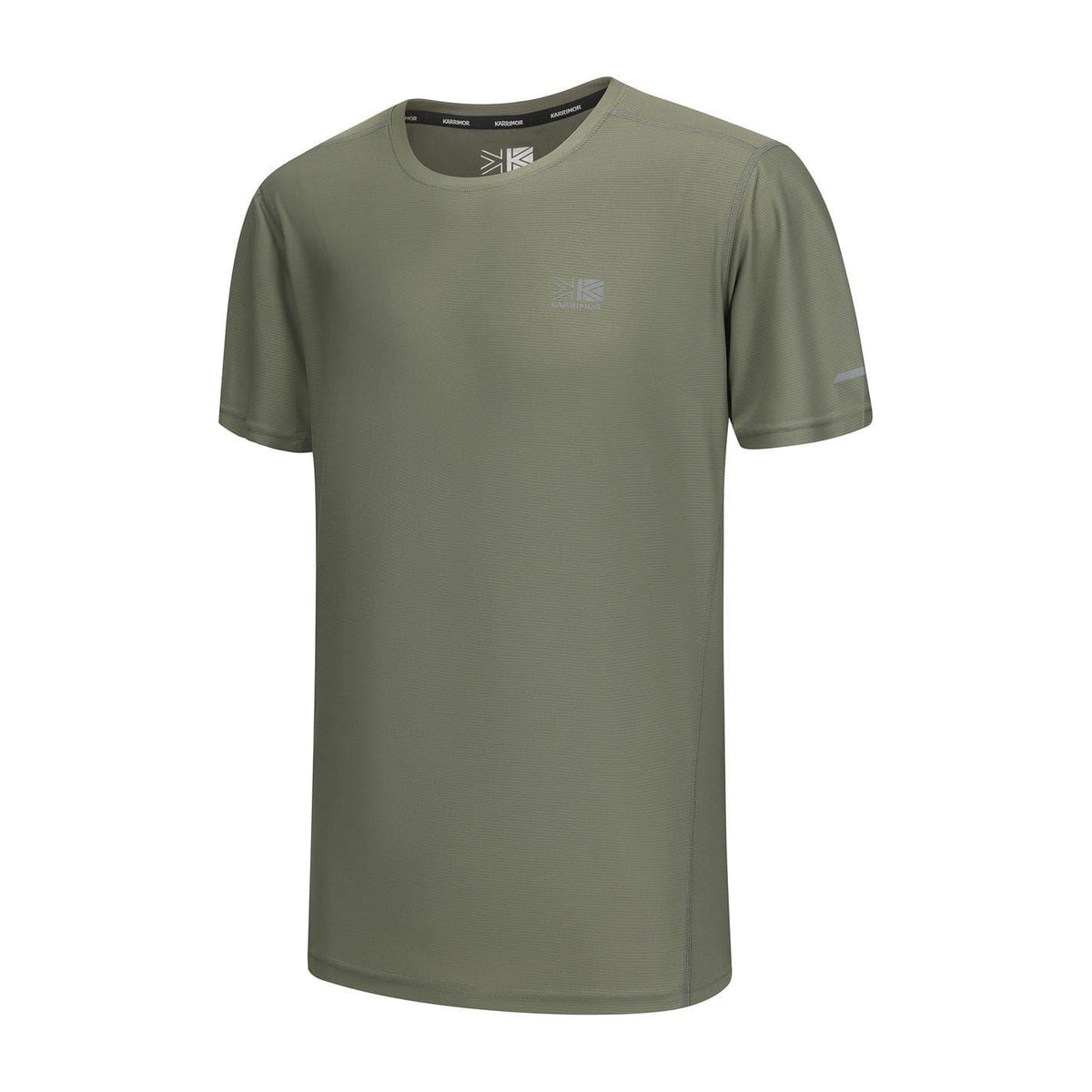 Khaki Green - Side - Karrimor Mens Running T-Shirt