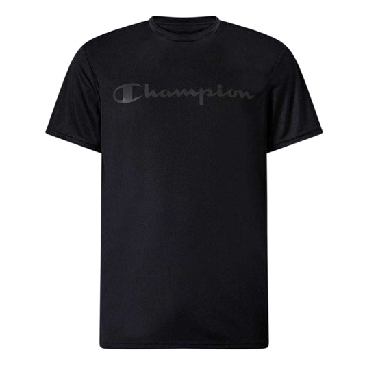 Black - Front - Champion Mens Gym T-Shirt