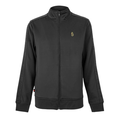 Black - Front - Luke 1977 Mens Trico Regular Track Jacket
