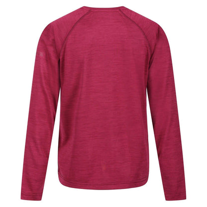 Rumba Red - Back - Regatta Girls Butterfly Raglan T-Shirt