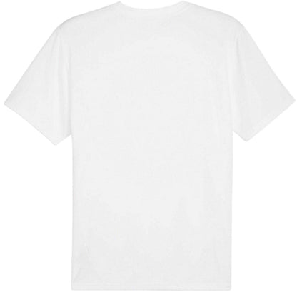 Puma White - Back - Puma Mens TeamFinal Training T-Shirt
