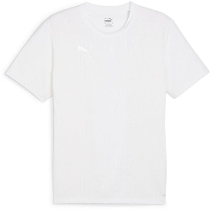 White - Front - Puma Mens TeamFinal Training T-Shirt