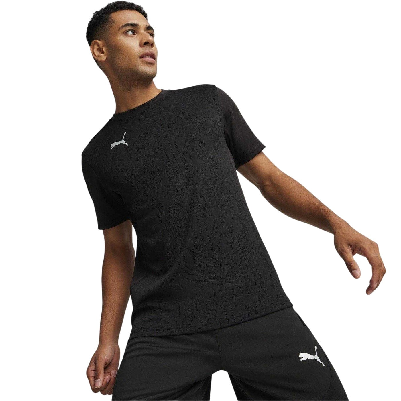 Black - Lifestyle - Puma Mens TeamFinal Training T-Shirt