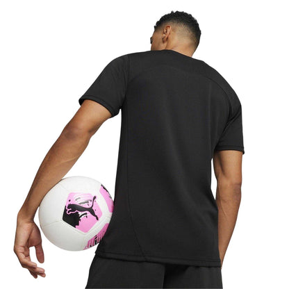 Black - Pack Shot - Puma Mens TeamFinal Training T-Shirt