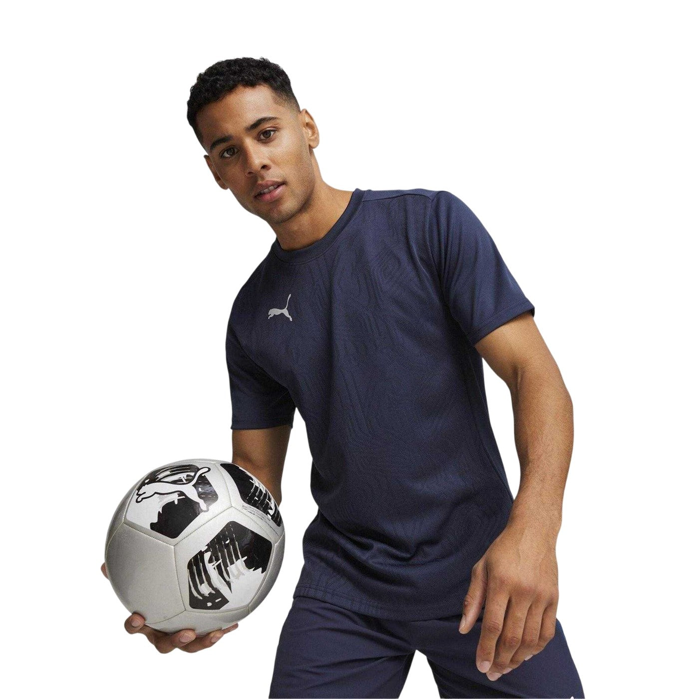 Navy - Lifestyle - Puma Mens TeamFinal Training T-Shirt
