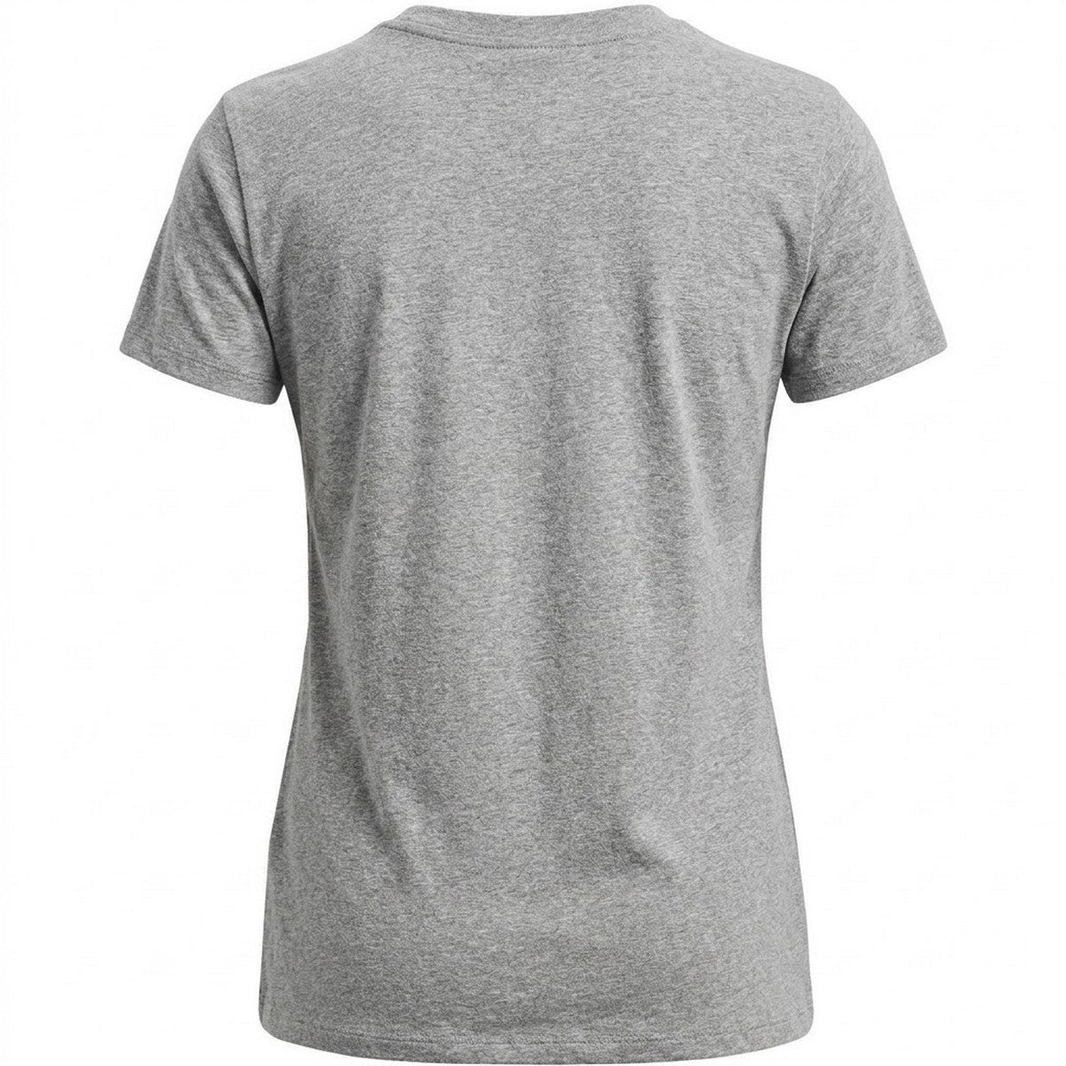 Rock-Black - Back - Under Armour Womens-Ladies Rival Core Oversized Short-Sleeved T-Shirt