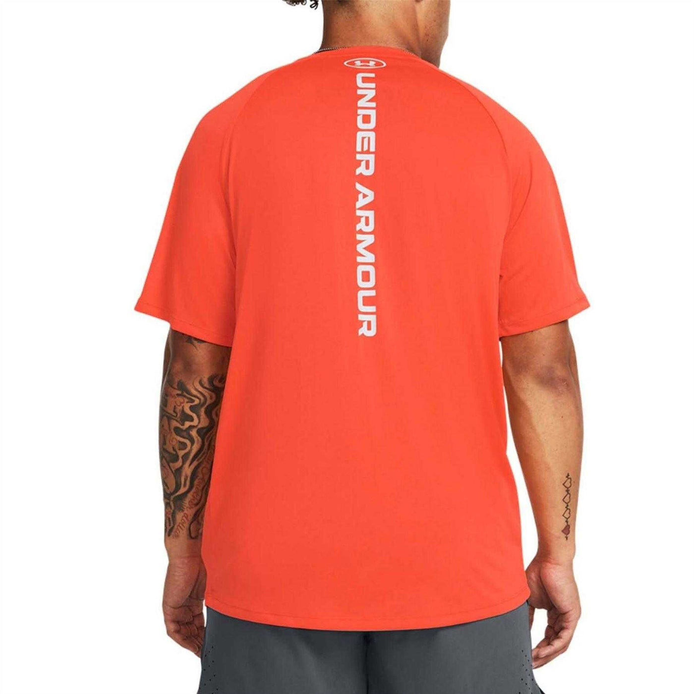 Orange - Lifestyle - Under Armour Mens Reflective Detail Raglan T-Shirt