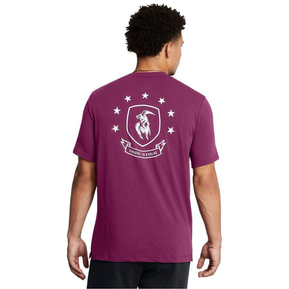 Purple - Lifestyle - Under Armour Mens Project Rock T-Shirt