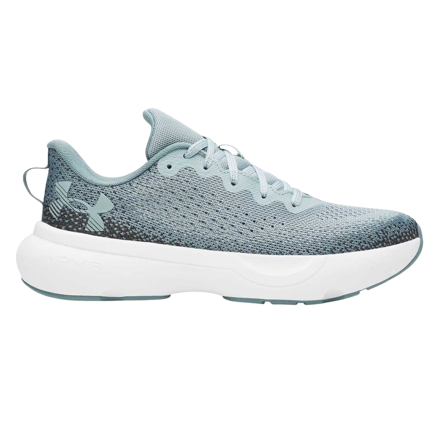Green - Side - Under Armour Mens Infinite Lace Up Running Shoes