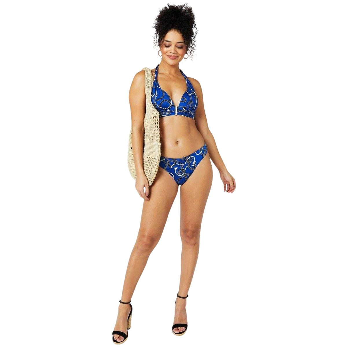 Nautical Navy - Lifestyle - Biba Womens-Ladies Venetian Bikini Bottoms