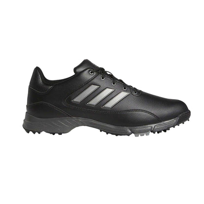 Black - Side - Adidas Mens Golflite Spiked Golf Shoes