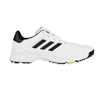 White - Side - Adidas Mens Golflite Spiked Golf Shoes