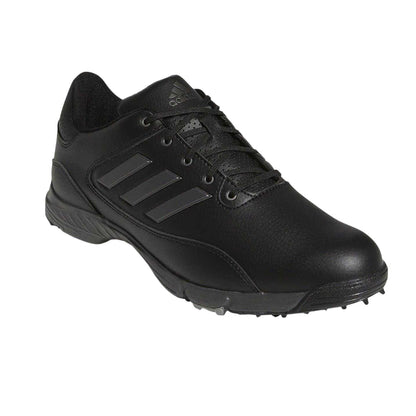 Black - Front - Adidas Mens Golflite Spiked Golf Shoes