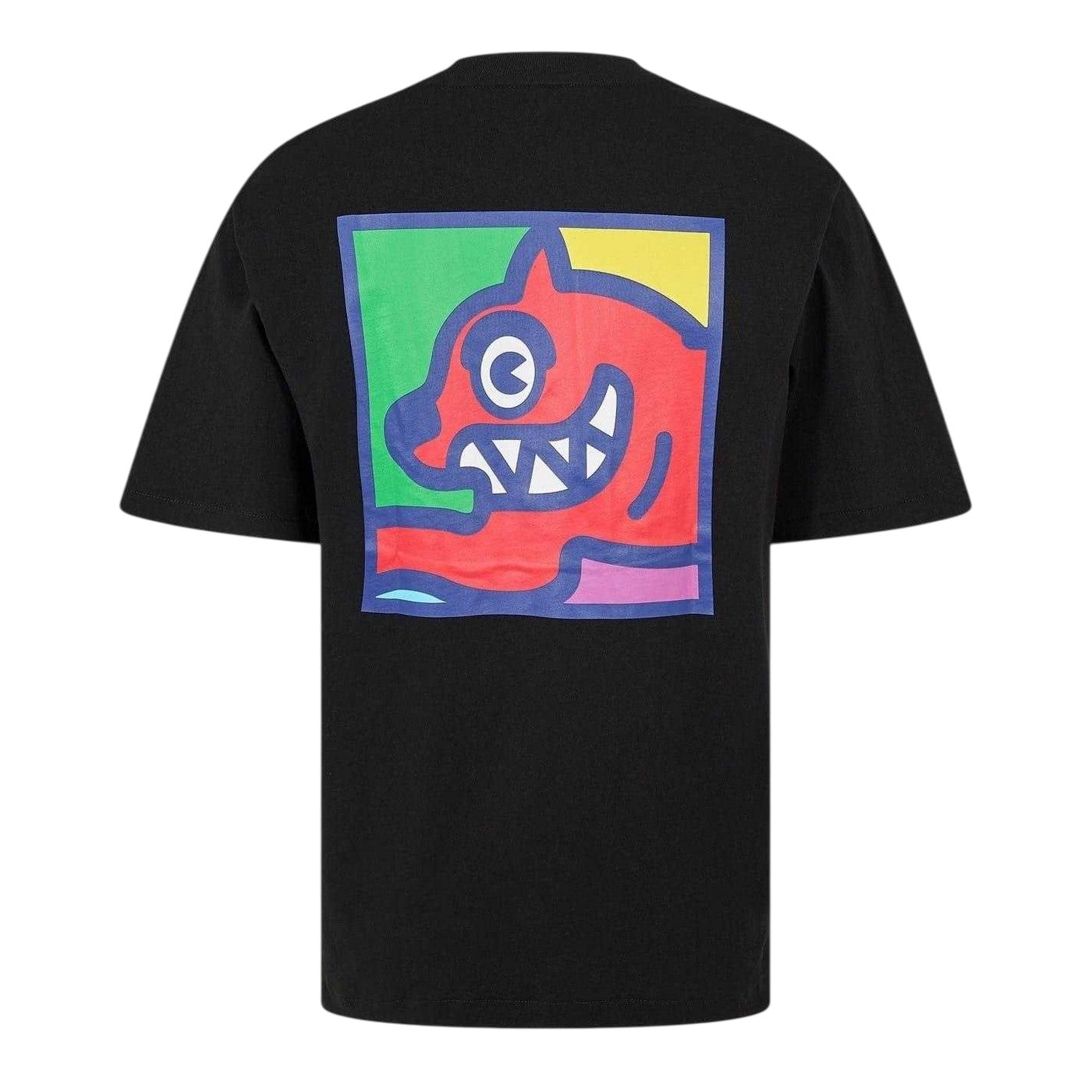 Black - Back - ICECREAM Mens Pop Art Cotton Relaxed Fit T-Shirt