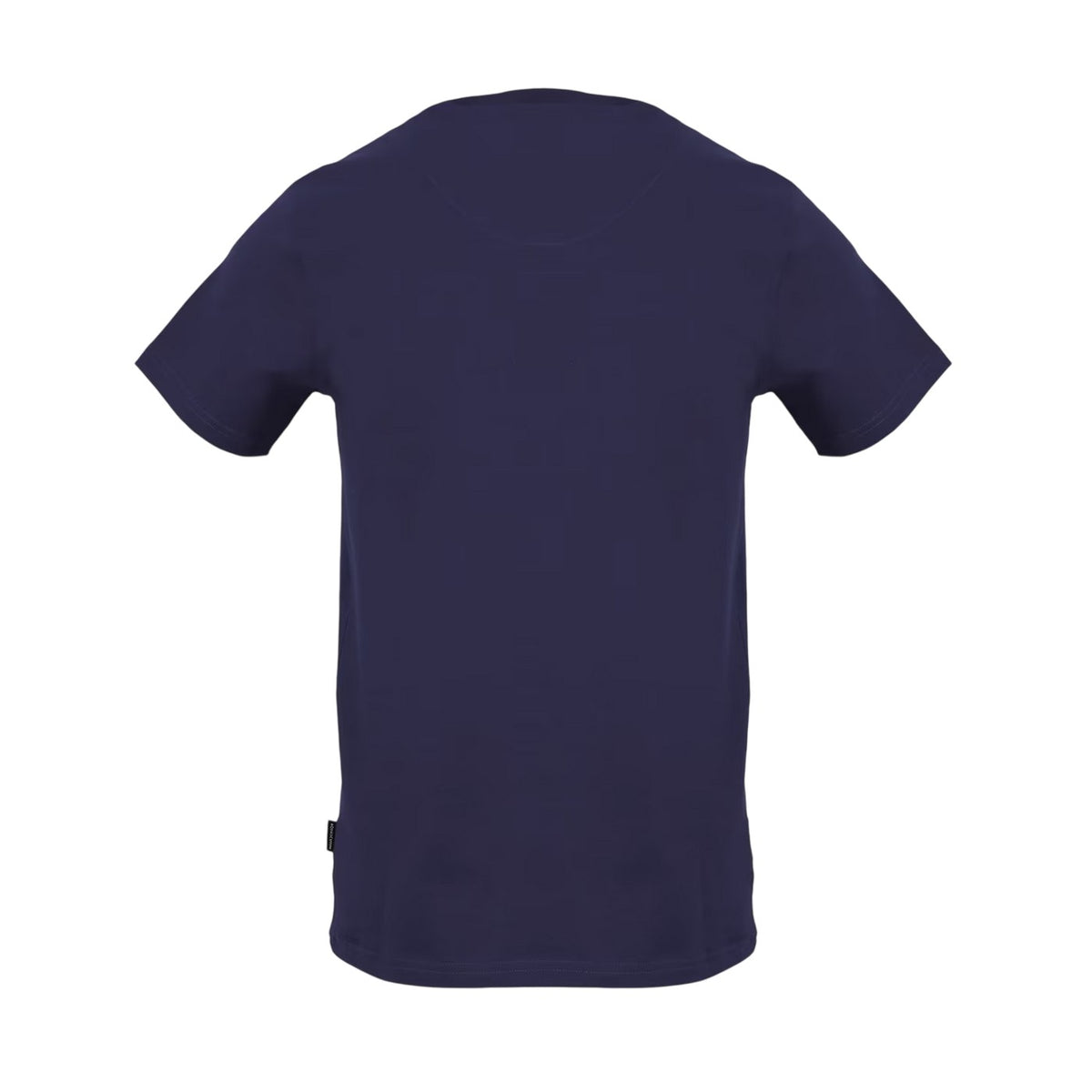 Navy - Back - Aquascutum Mens Crest T-Shirt