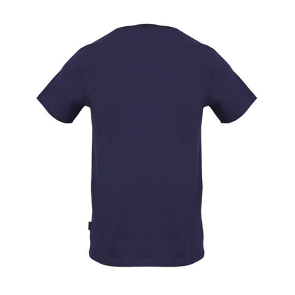 Navy - Back - Aquascutum Mens Crest T-Shirt