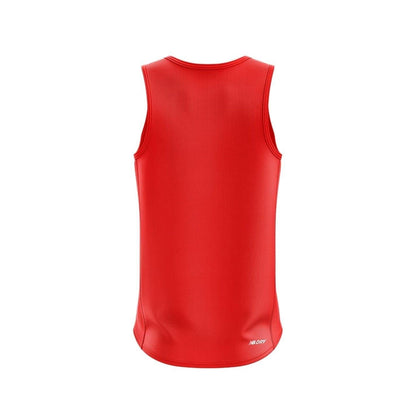 High Risk Red - Back - New Balance Childrens-Kids Scoop Neck Vest Top