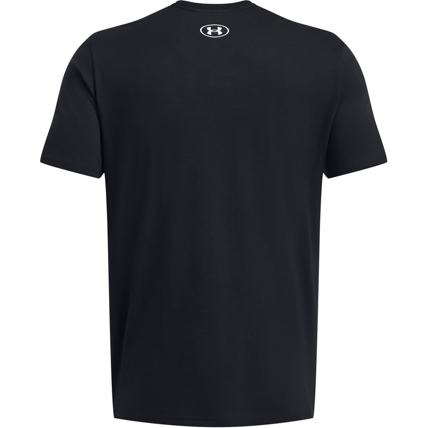 Black - Back - Under Armour Mens Graphic Print Jersey T-Shirt