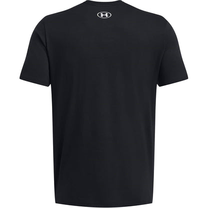 Black - Back - Under Armour Mens Graphic Print Jersey T-Shirt